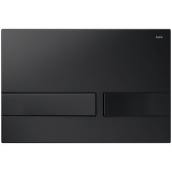 Клавиша смыва Iddis Unifix UNI06MBi77 Черная матовая — фото 1, Кнопки смыва