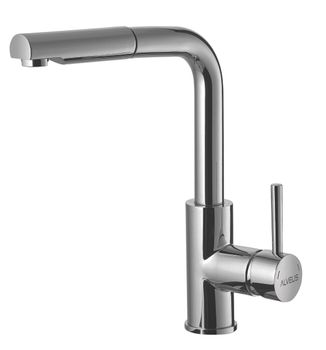 Смеситель для кухни ALVEUS SIROS - P CHR, — фото 1, Смесители для кухни