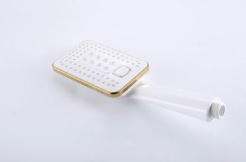 Смеситель для ванны Lemark Mista LM6414WG Золото Белый — фото 5, Смеситель для ванны