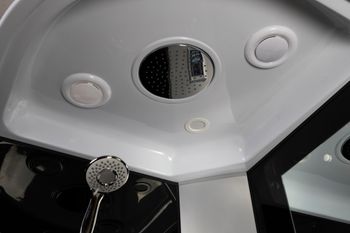 Душевая кабина Niagara Classic NG-2508-14F (90х90х215) высокий поддон(40см),стекло тонированное,4 ме — фото 14, Душевые кабины