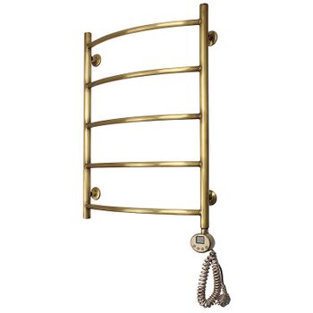 Электрический полотенцесушитель Domoterm Калипсо П5 500x700 АБР ER Античная бронза — фото 3, Электрические полотенцесушители