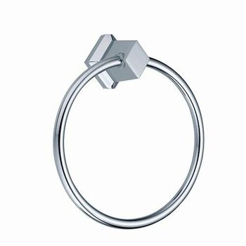 Аксесс Aller K-1160 Держатель полотенец кольцо (блистер),хром, WasserKRAFT — фото 1, Комплектующие для туалета