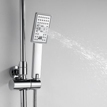 A17702 Душевой комплект со смесителем — фото 4, Душевые стойки