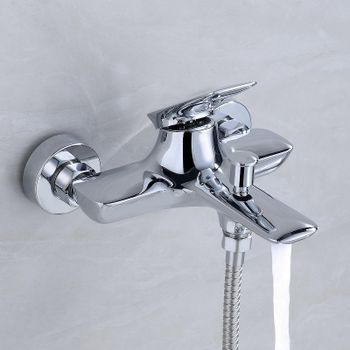 Комплект смесителей Bond Cube B03-5300 Хром — фото 5, Готовые комплекты для ванной комнаты