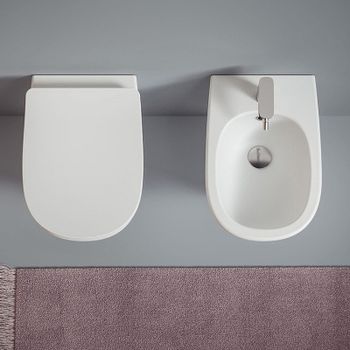 Унитаз Artceram Ten 4.0 TEV006 01 00 подвесной Белый без сиденья — фото 4, Подвесные унитазы