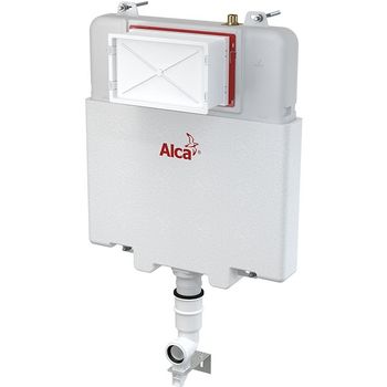 Смывной бачок Alcaplast Basicmodul Slim AM1112 для унитаза с двумя режимами смыва — фото 1, Смывные бачки скрытого монтажа