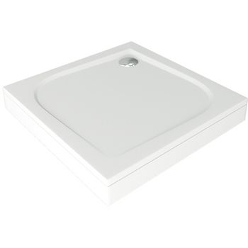 Душевой поддон из искусственного камня Good Door Квадро 90x90 Белый — фото 1, Душевые поддоны из искусственного камня