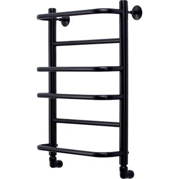 Водяной полотенцесушитель Comfysan Puro W-6 60x40 012847 Черный матовый — фото 1, Водяные полотенцесушители