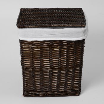 Isar WB-130-L Плетеная корзина для белья с крышкой — фото 2, Корзины для белья