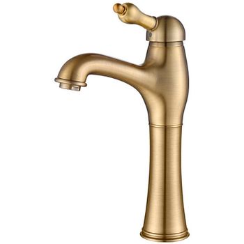 Смеситель для раковины Caprigo Adria-Uno Metal Edition 02M-525-vot Бронза — фото 1, Смесители для раковины