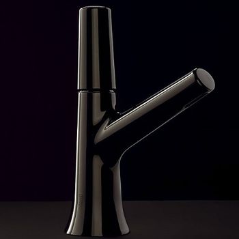 Смеситель для раковины Cisal Vita VI00051440 Черный матовый — фото 3, Смесители для раковины