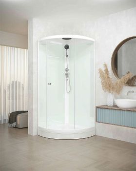 Душевая кабина Melodia della vita Jive 90x90 MB02003 без гидромассажа — фото 6, Душевые кабины