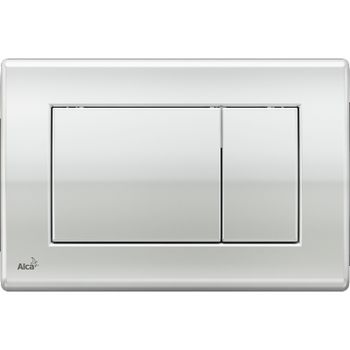 Клавиша смыва Alcaplast Basic M271 Хром глянцевый — фото 1, Кнопки смыва