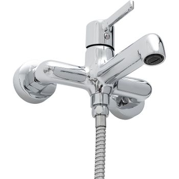 Смеситель для ванны Haiba HB60814 Хром — фото 3, Смеситель для ванны