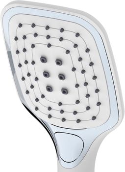 Смеситель на борт ванны Haiba HB80805-8 Белый Хром — фото 3, Смесители на борт ванны