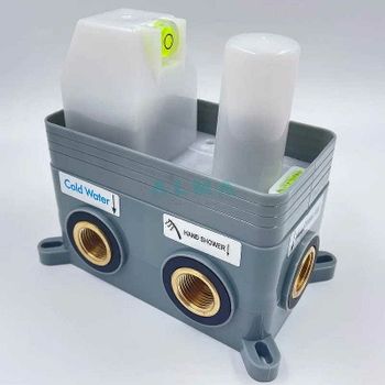 Душевая система ALMAes Sakari TVZ-0890 Черная матовая — фото 7, Встраиваемые душевые комплекты