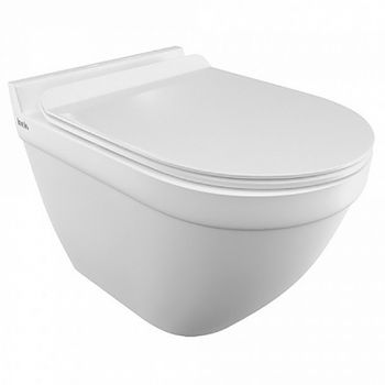Унитаз Iddis Cloud CLORDSEI25 подвесной с сиденьем Микролифт — фото 1, Подвесные унитазы