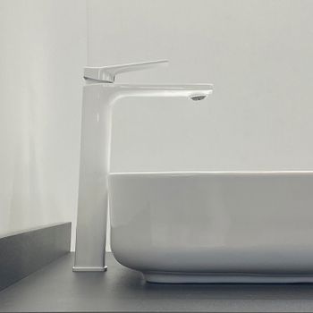 Смеситель для раковины Comforty FC071B-CKBT 00-00006501 Белый — фото 8, Смесители для раковины