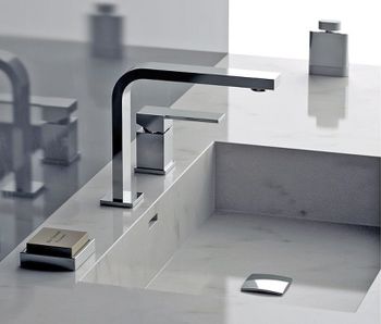 Смеситель для раковины Remer Qubica Q57 Хром — фото 3, Смесители для раковины