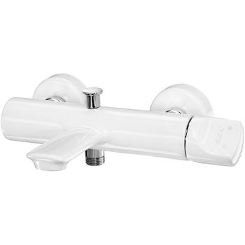 Смеситель для ванны E.C.A. Myra 104102470EX Белый — фото 1, Смеситель для ванны