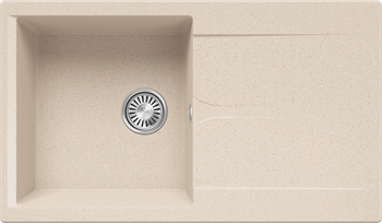Кухонная мойка Polygran GALS-860 (№327 Кремовый) — фото 1, Кухонные мойки