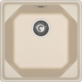 GRANFEST Мойка UNIQUE 500 1-чаша 500*500мм кашемир арт.GF- — фото 2, Кухонные мойки