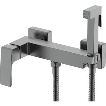 Гигиенический душ со смесителем Raglo R01.51.09 Графит матовый — фото 1, Гигиенические души