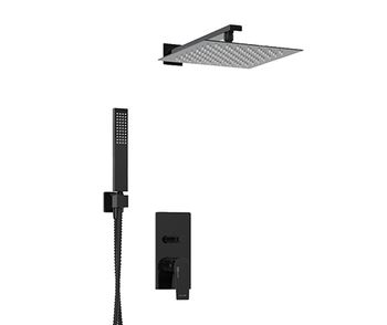 A66209 Встраиваемый комплект для душа с верхней душевой насадкой и лейкой — фото 3, Встраиваемые душевые комплекты