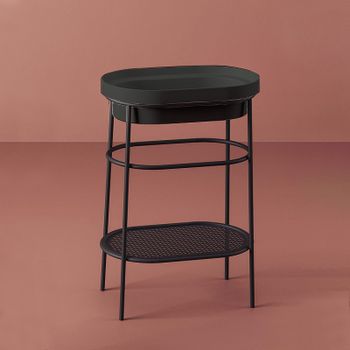 Раковина Artceram Fuori 60 TFL033 17 00 Черная матовая — фото 4, Раковины встраиваемые сверху