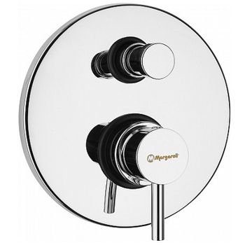 Смеситель для душа Margaroli Moderna RU2008AA01CR Хром — фото 1, Смеситель для душа