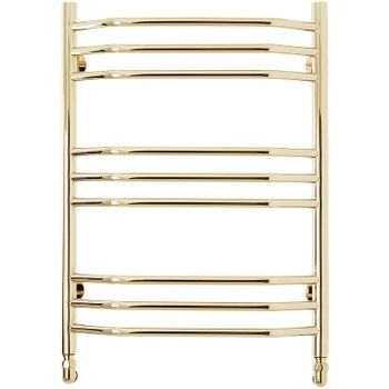 Водяной полотенцесушитель Domoterm Лаура П9 500x700 Золото — фото 1, Водяные полотенцесушители