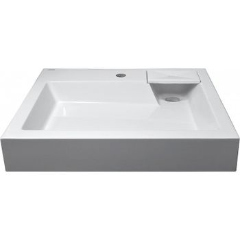 Раковина Azario Etna 60 CS00078303 на стиральную машину Белая — фото 1, Раковины на стиральную машину