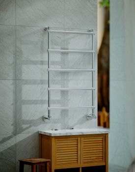 Водяной полотенцесушитель Margaroli Sole 442-5 4424705CRN Хром — фото 9, Водяные полотенцесушители