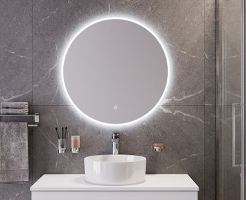 Раковина-чаша Bond 39 S53-390 Белая глянцевая — фото 3, Раковины накладные