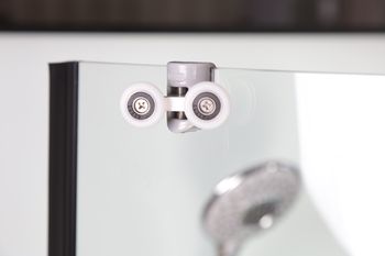 Душевая кабина Niagara Classic NG-6707-14BKG (80х80х200) высокий поддон(40см),черный,стекло прозрачн — фото 13, Душевые кабины