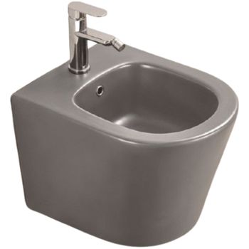 Биде CeramaLux 5330MH подвесное Светло-серое — фото 1, Биде подвесные