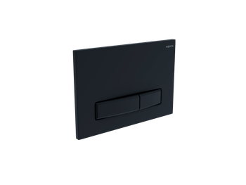 Панель смыва Aquatek Slim Черная матовая (клавиши прямоугольные) KDI-0000025 — фото 1, Кнопки смыва