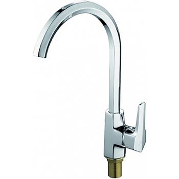 Смеситель для кухни Accoona H114 A44114 Хром — фото 1, Смесители для кухни