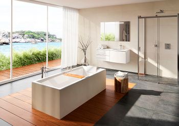 Акриловая ванна Riho Still Square 180х80 B099003005 (BR0100500K00130) LED R без гидромассажа — фото 5, Акриловые ванны