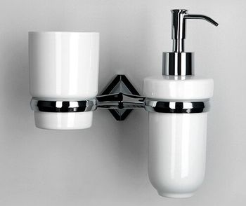 Aller K-1189C Держатель стакана и дозатора — фото 2, Дозаторы