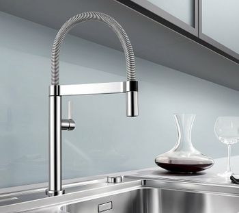 Смеситель для кухни Blanco Culina-S 517598 Нержавеющая сталь — фото 5, Смесители для кухни