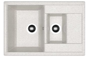 Dr.Gans Мойка "Астра" 760 К, серый СМс — фото 1, Кухонные мойки