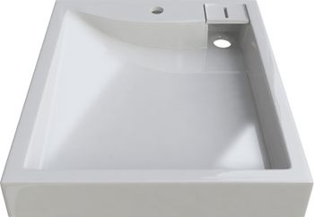 Раковина Altasan Lux 50 UPP50LUXs на стиральную машину Белая — фото 5, Раковины на стиральную машину