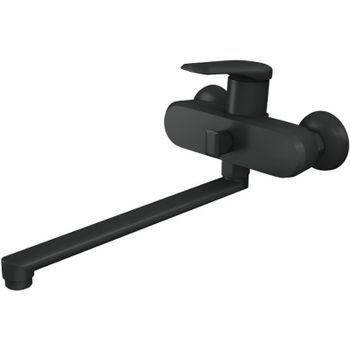 Смеситель для ванны Rush Nevis NE1735-51Black универсальный Черный матовый — фото 5, Смеситель для ванны