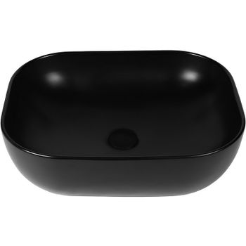 Раковина-чаша Bond Cube 50 S61-508 Черная матовая — фото 6, Раковины накладные