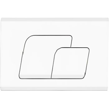 Клавиша смыва CeramaLux MC-014 Белая — фото 1, Кнопки смыва