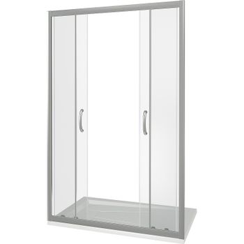 Душевая дверь Good Door Infinity WTW-TD-180-C-CH 180 профиль Хром стекло прозрачное — фото 4, Душевые двери в нишу