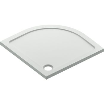 Акриловый поддон для душа Bas Раунд 80х80 ПН00066 Белый — фото 3, Акриловые душевые поддоны