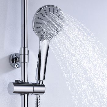 A16601 Душевой комплект со смесителем — фото 5, Душевые стойки