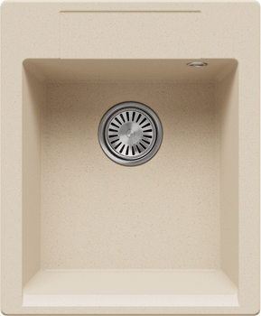 Кухонная мойка Polygran ARGO-420 (№328 Опал) — фото 1, Кухонные мойки